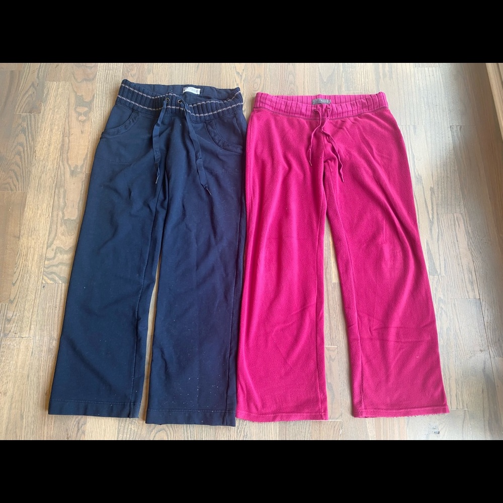 Old Navy 2 pairs women track pants size M